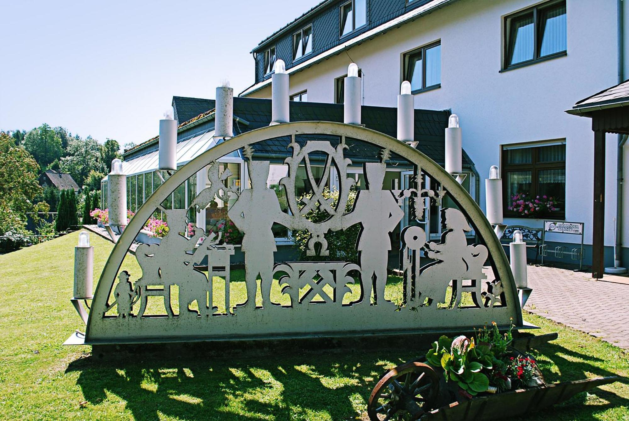 Landgasthof-Wemmer Großrückerswalde Eksteriør bilde